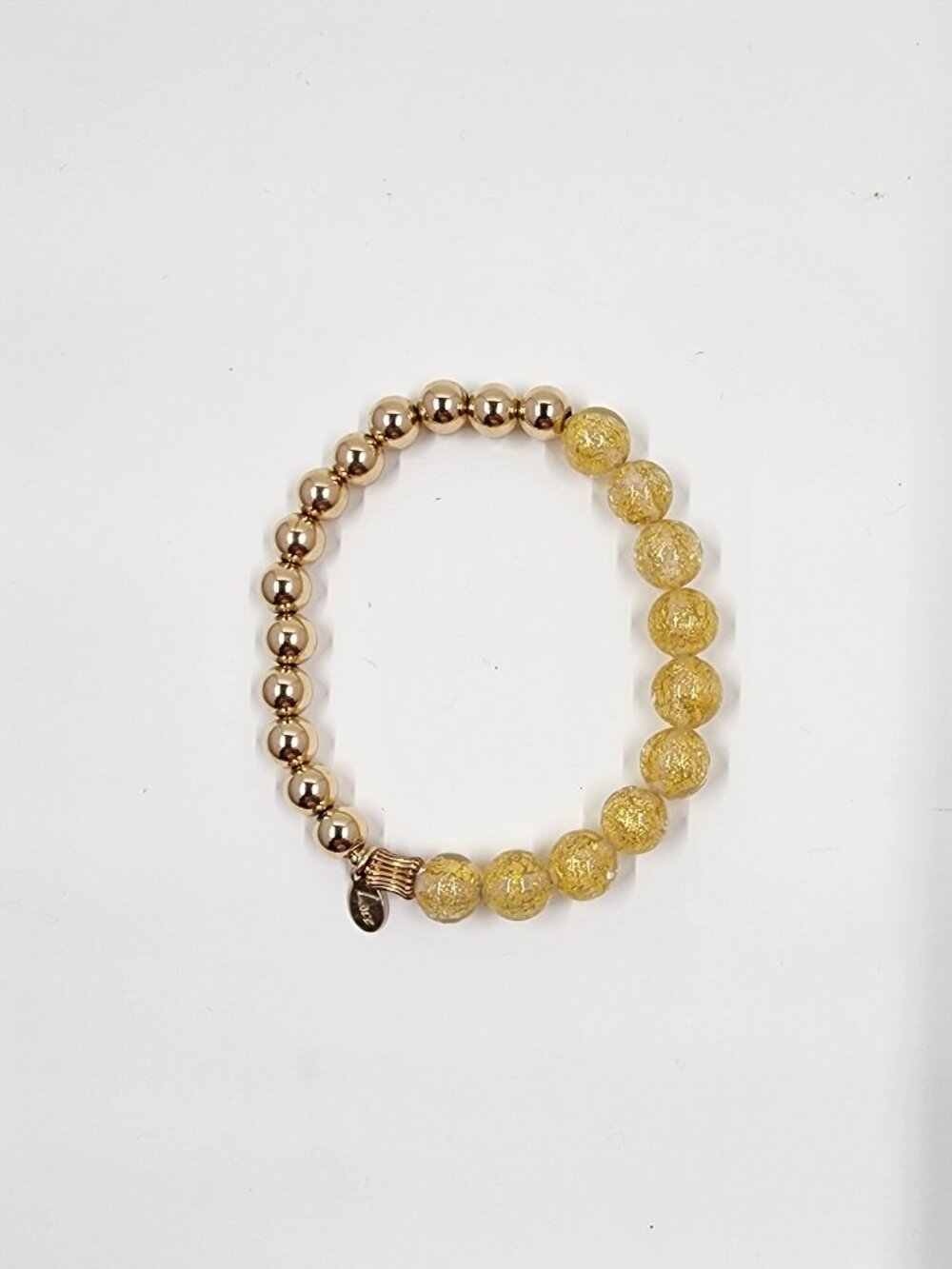 The Lace Project Beaded Stretch Bracelet